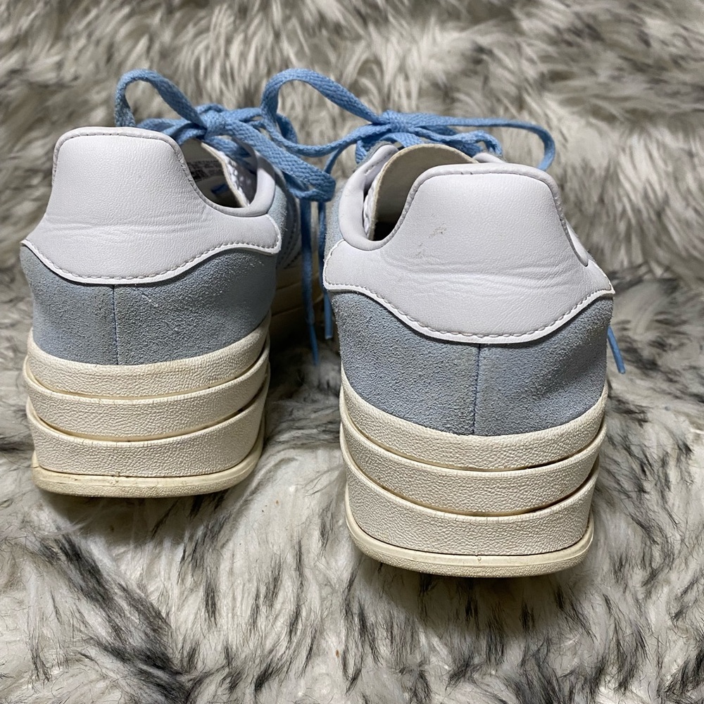 Adidas Sky Blue Gazelle Bold Platform Sneaker - Picture 5 of 13